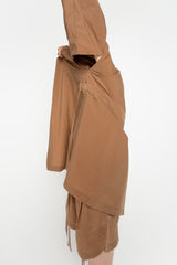 Brown kimono jacket