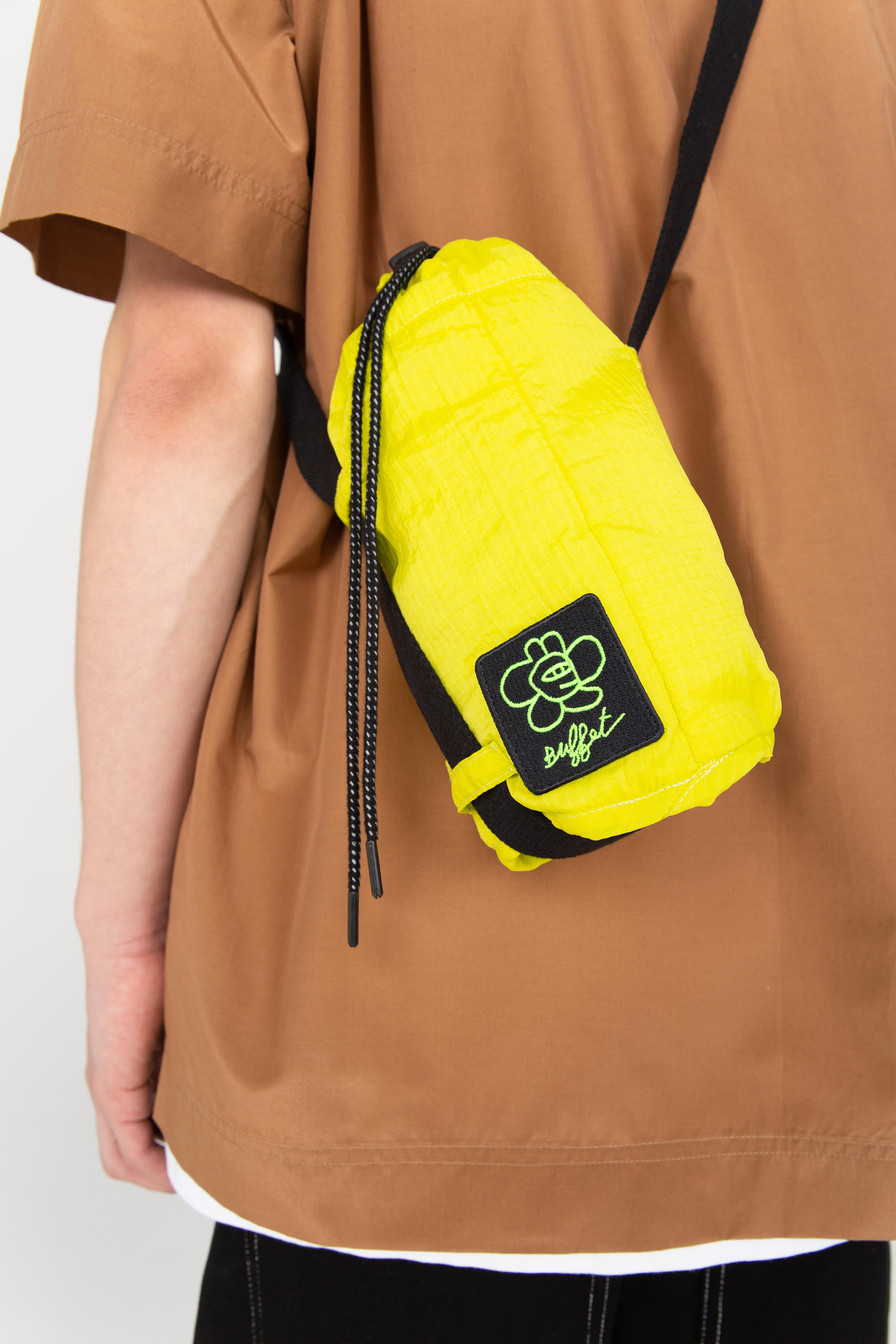 Yellow bucket bag