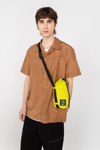 Yellow bucket bag