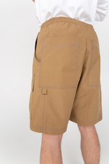 Brown cargo shorts