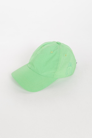 Green nylon dad cap