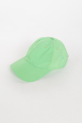 Green nylon dad cap