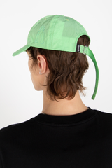 Green nylon dad cap