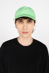 Green nylon dad cap