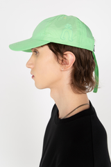 Green nylon dad cap