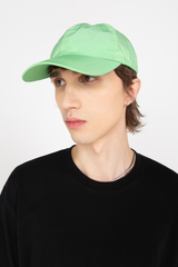 Green nylon dad cap