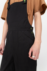 Black dungarees