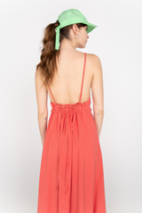 Strawberry halter dress