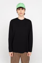 Black long-sleeve T-shirt