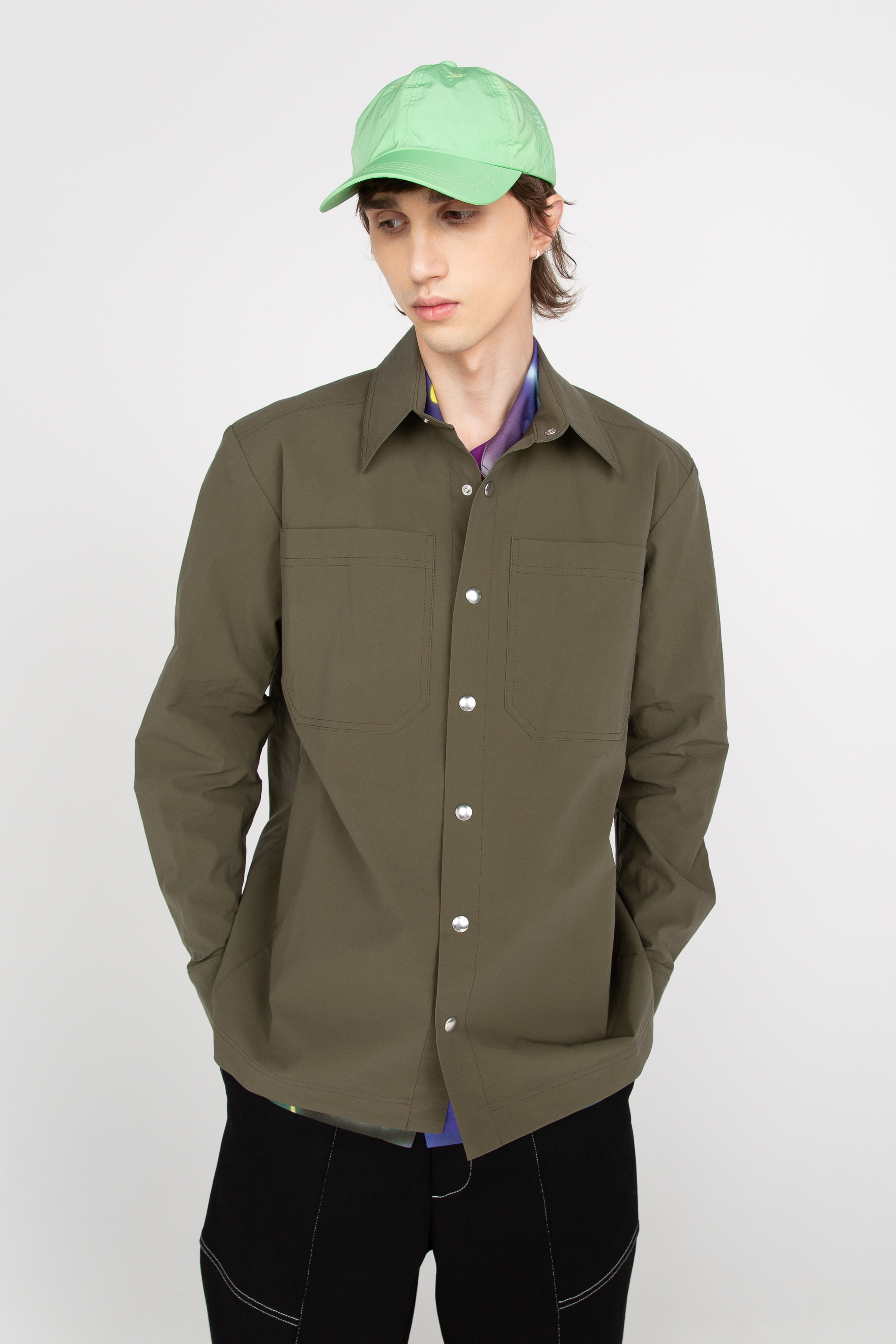 Khaki overshirt