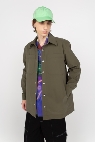 Khaki overshirt