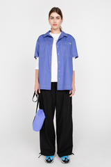 Iris blue unisex shirt