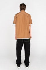 Brown unisex shirt