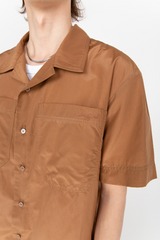 Brown unisex shirt