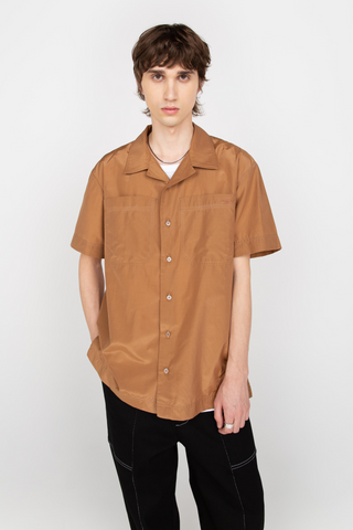 Brown unisex shirt