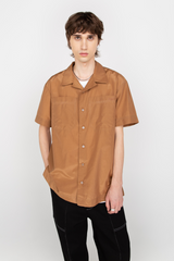 Brown unisex shirt