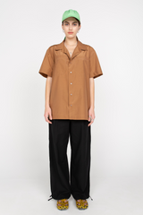 Brown unisex shirt