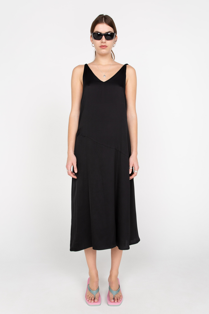 Black strap dress Buffet Clothing