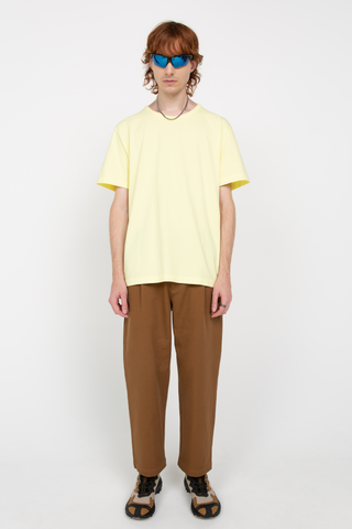 Yellow unisex T-shirt